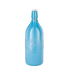 60 PCS NEW BRANDED KITCHEN CATERING PRODUCTS TO CLEAR - 1L OPAQUE BLUE BOTTLE