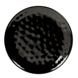 48 PCS NEW BRANDED KITCHEN CATERING PRODUCTS TO CLEAR-26.5CM DIA. BLACK MELAMINE DINNER PLATE