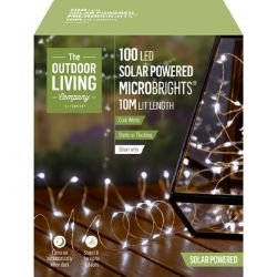 48 PCS NEW STOCK OF GARDEN SUMMER PRODUCTS TO CLEAR- SOLAR 50 LED CW PINWIRE LIGHTS MICROBRIGHTS