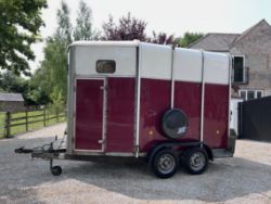 IFOR WILLIAMS HB510 HORSE TRAILER – 2-HORSE CAPACITY>>--NO VAT ON HAMMER--<<