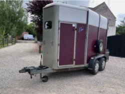 IFOR WILLIAMS HORSE TRAILER HB505R HUNTER MODEL >>--NO VAT ON HAMMER--<<