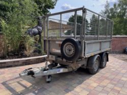 IFOR WILLIAMS TT2515 TIPPER TRAILER – 8FT X 5FT BED>>--NO VAT ON HAMMER--<<