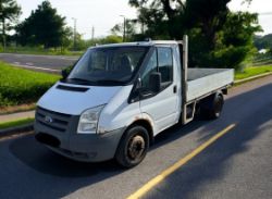 2011-11 FORD TRANSIT T350 MWB DROPSIDE 140 BHP