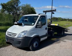 2009 IVECO DAILY TILTSLIDE RECOVERY – 65C18 3.0L 6-SPEED MANUAL – 18FT ALLOY BODY