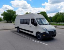 (ONLY 64K MILEAGE)*2013 VAUXHALL MOVANO R4500 L4H3 CDTI – 150 BHP XLWB DIESEL VAN>-NO VAT ON HAMMER<