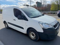 2017/17 PEUGEOT PARTNER 625 S BLUEHDI 75 – 3 SEATER – EURO 6 ULEZ – 113,000 MILES