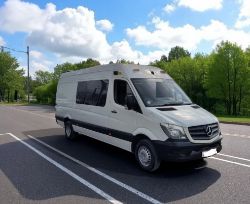 2016 (66 PLATE) MERCEDES-BENZ SPRINTER 516CDI 160BHP LWB CREW CAB VAN>>--NO VAT ON HAMMER--<<