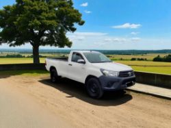 2018 (18 PLATE) TOYOTA HILUX ACTIVE D-4D 150BHP 4WD SINGLE CAB >>--NO VAT ON HAMMER--<<