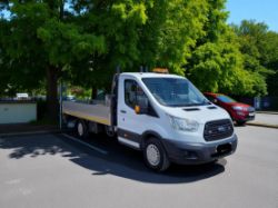 2016 FORD TRANSIT 350 TDCI 125BHP – LWB DROPSIDE WITH TAIL LIFT >>--NO VAT ON HAMMER--<<