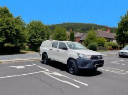 **(ONLY 57K MILEAGE)** 2019 TOYOTA HILUX ACTIVE D-4D 4WD – 2.4L DIESEL – DOUBLE CAB