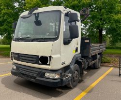 2007 DAF LF45.160 7.5 TON TIPPER TRUCK