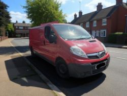 2013 VAUXHALL VIVARO 2900 ECOFLEX CDTI LWB PANEL VAN