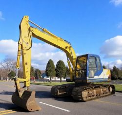 KOBELCO SK120LC MK3 12-TON EXCAVATOR – ISUZU TURBO ENGINE