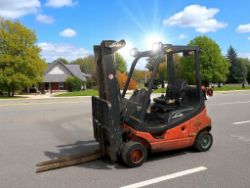 2007 LINDE H20T-03 LPG FORKLIFT – 2,000KG CAPACITY