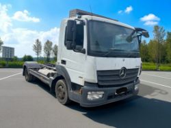 2014 MERCEDES 816 ATEGO CHASSIS CAB – 7.5 TONNE – EURO 6 – AUTO GEARBOX – CREW CAB