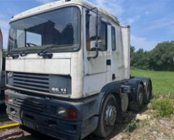 1998 ERF EC11 6X2 MID-LIFT TRACTOR UNIT – EATON TWIN SPLITTER
