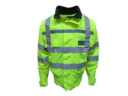 5 X EX POLICE LIGHT WEIGHT BOMBER JACKETS USED GD 2 RRP £64.95