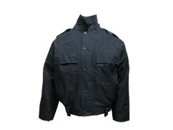 4 X EX MOD POLICE BLACK COATS USED GRADE 1 RRP £79.96