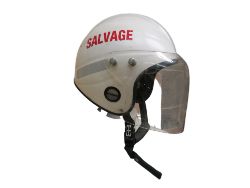EX POLICE GECKO MARINE SALVAGE HELMET USED RRP £180.00