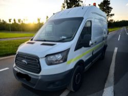 2017 FORD TRANSIT 350 – 2.0L DIESEL – MANUAL – MWB PANEL VAN WITH PTO COMPRESSOR