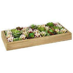 9 PCS BRAND NEW SUMMER HOME GARDEN STOCK TO CLEAR - 40CM ARTIFICIAL SUCCULENT MIX