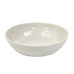 48 PCS NEW BRANDED KITCHEN CATERING PRODUCTS TO CLEAR- 20CM DIA. WHITE MELAMINE PASTA BOWL