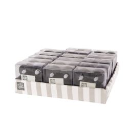 288 PCS BRAND NEW HOME LIVING STOCK TO CLEAR SET OF 4 6CM BLACK BATTERY OPERATED LARGE TEA LIGHTS