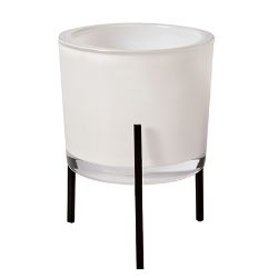 36 PCS NEW STOCK HOME LIVING BRANDED STOCK TO CLEART-LIGHT HOLDER ON STAND 3 ASS. H12.5XDIA 9CM