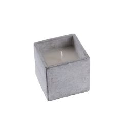 18 PCS BRAND NEW SUMMER HOME GARDEN STOCK TO CLEAR -CITRONELLA CANDLE IN CEMENT POT 8X8X7.5CM