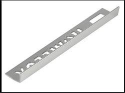 250 PIECES OF 10MM METAL STAINLESS STEEL STRAIGHT EDGE TRIM 2.5M