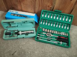 SET OF 2 BRAND NEW TOOL KITS - IN CASES