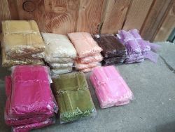JOBLOT 2,900 PCS ORGANISER, GIFT & JEWELLERY BAGS, LAVENDER CUSHIONS, 7X9CM, 8 COLORS – NEW PACKS