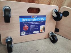 MOVE IT - RECTANGLE DOLLY'S 450X300MM - BRAND NEW JOBLOT OF X2