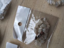 MOONSTONE BUDDHA WOOD/ CHIP - BRACELETS - NEW JOBLOT OF 9