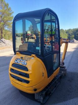 2012 JCB 8014 MINI EXCAVATOR – PIPED – DITCHING & DIGGING BUCKETS – 6,046 HOURS