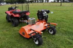 QUAD ATV120 TOWABLE FLAIL MOWER – 22HP V-TWIN ENGINE