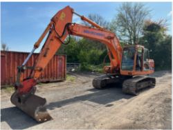 2005 DAEWOO 175 EXCAVATOR DIGGER – PIPED – DITCHING BUCKET