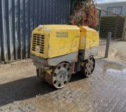 2017 WACKER NEUSON RTSC3 TRENCH ROLLER – 384 HOURS – REMOTE CONTROL