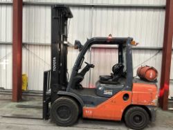 2018 TOYOTA 02-8FGJF35 LPG FORKLIFT – 3,500KG CAPACITY – 6.5M LIFT HEIGHT