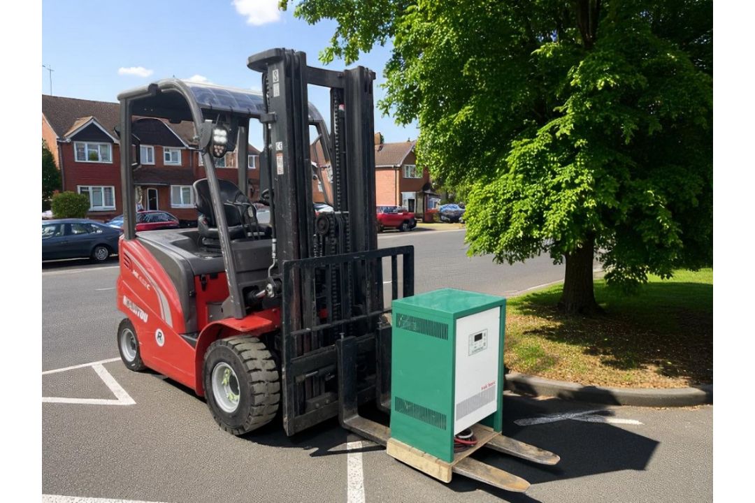 2020 MANITOU ME425C ELECTRIC FORKLIFT – 2.5T CAPACITY – TRIPLEX MAST – 48V - Image 1 of 13