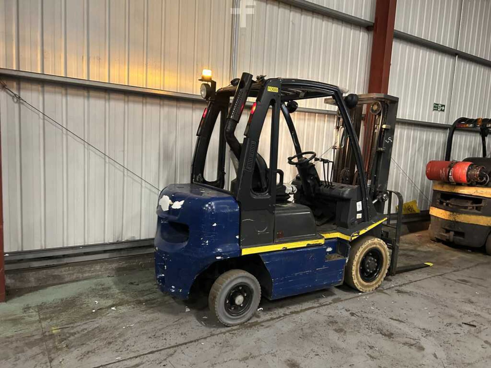 2014 NISSAN Y1D2A25Q DIESEL FORKLIFT – 2,500 KG CAPACITY - Image 6 of 6