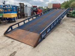 CHASE 10 TON CONTAINER LOADING RAMP - FORKLIFT YARD DOCK RAMP