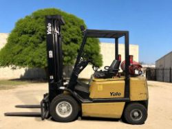 2005 YALE GLP050RF LPG FORKLIFT – 2,500KG CAPACITY, STANDARD MAST