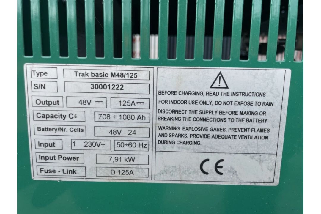 2020 MANITOU ME425C ELECTRIC FORKLIFT – 2.5T CAPACITY – TRIPLEX MAST – 48V - Image 10 of 13