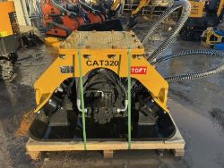 UNUSED COMPACTION PLATE WACKER – 80MM PINS