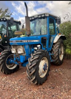 FORD 7610 TRACTOR - 7,886 HOURS