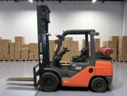 2018 TOYOTA 02-8FGJF35 LPG FORKLIFT – 3,500 KG CAPACITY