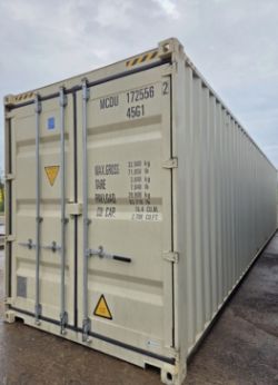 NEW 40FT SHIPPING CONTAINERS – 2025