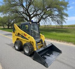2018 WACKER NEUSON SW21 SKID STEER – FULL CAB – 2 SPEED – C/W BUCKET