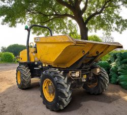 2015 JCB 6TST 6-TON SWIVEL SKIP DUMPER – 4X4 – 2260 HOURS